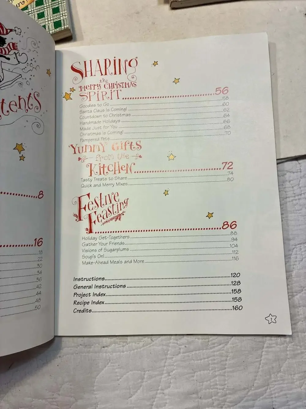 Lot of 5 Gooseberry Patch Christmas Leisure Arts Publication Holiday Recipes & I